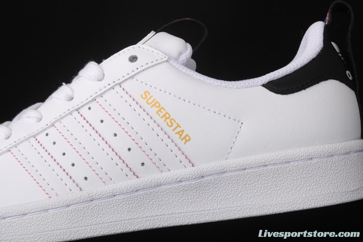 Adidas Superstar Star FW6775 shell head clover classic all-purpose leisure sports board shoes