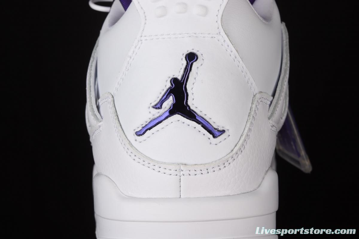 Air Jordan 4 Court Purple White and Purple CT8527-115