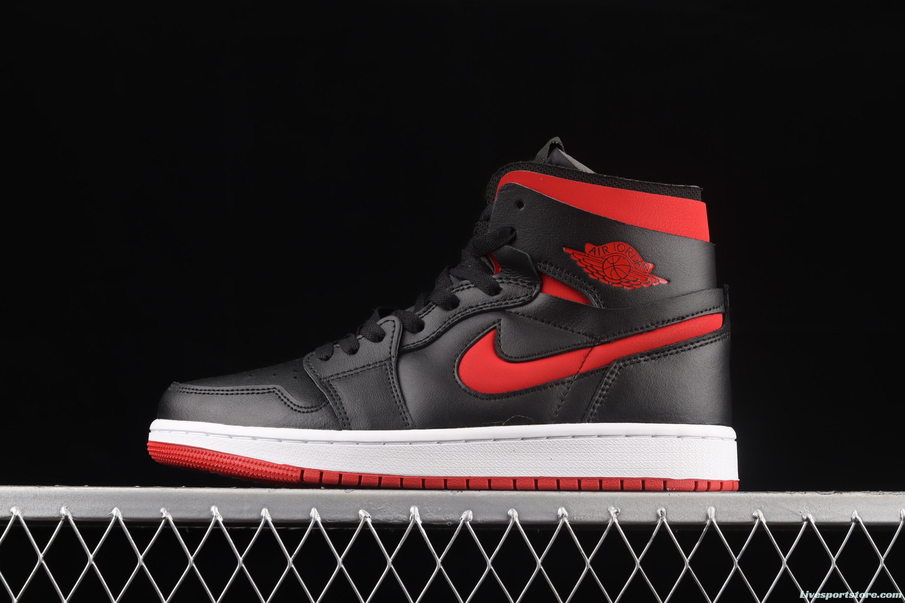 Air Jordan 1 Zoom CMFT AJ black and red CT0979-006