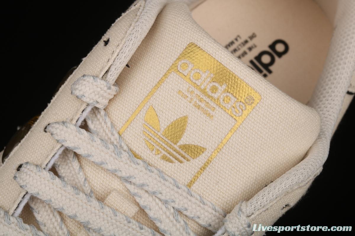 Adidas Superstar GX7916 shell head canvas leisure sports board shoes