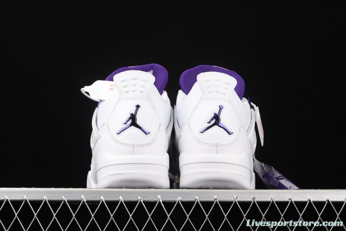 Air Jordan 4 Court Purple White and Purple CT8527-115