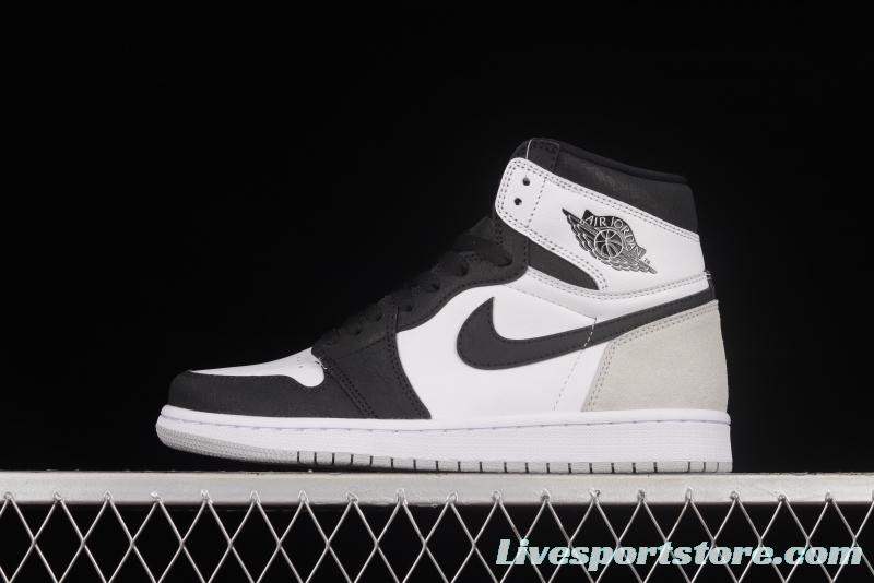 Air Jordan 1 High OG Stage Haze Black Grey Toe 555088-108