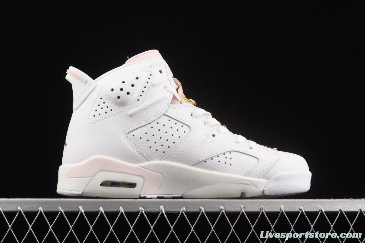 Air Jordan 6 Retro Gold Hoops tomorrow exclusive DH9696-100