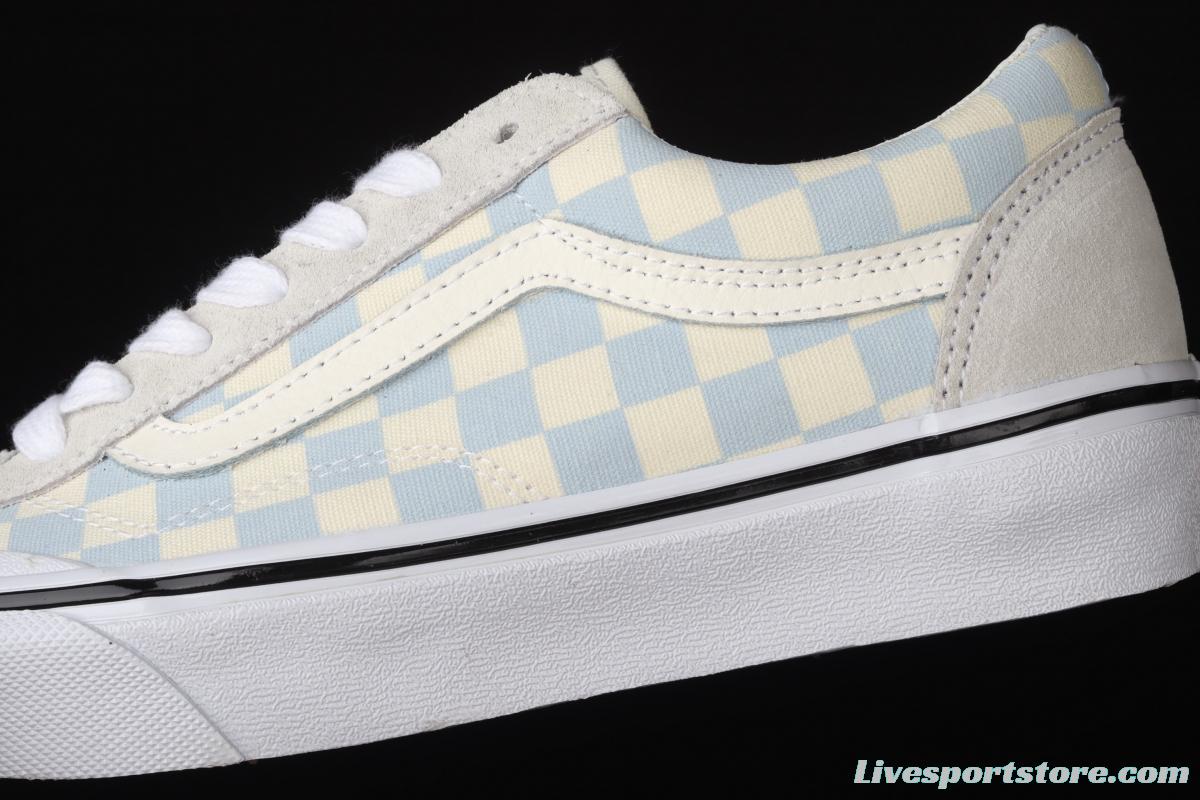 Vans Style 36 Decon SF Vance blue-gray half-moon Baotou vulcanized canvas shoes VN0A3MVLK0A