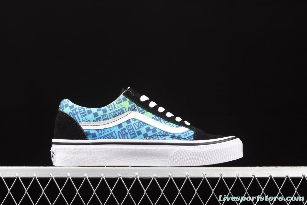 Vans Old Skool gradient color matching series low-top casual board shoes VN0A4U3B2PA