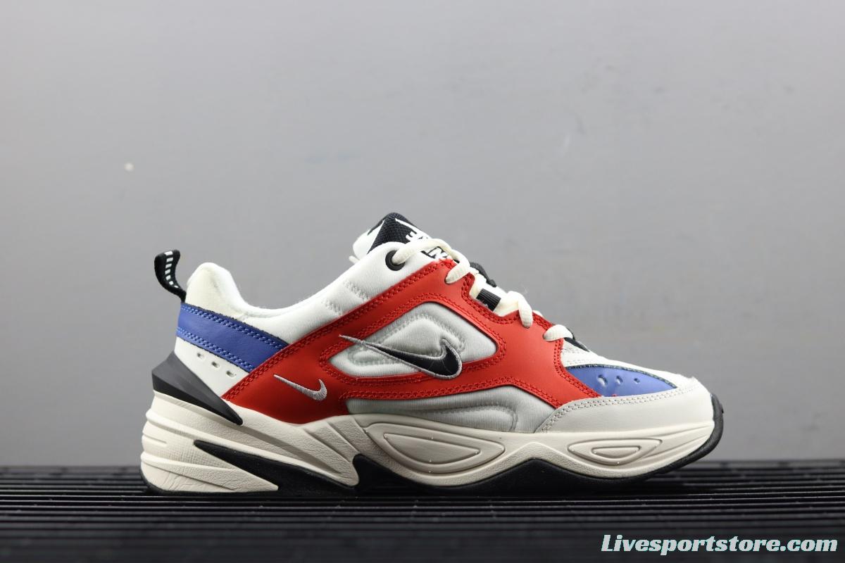 NIKE M2K Tekno black and white retro sports daddy shoes AO3108-101,