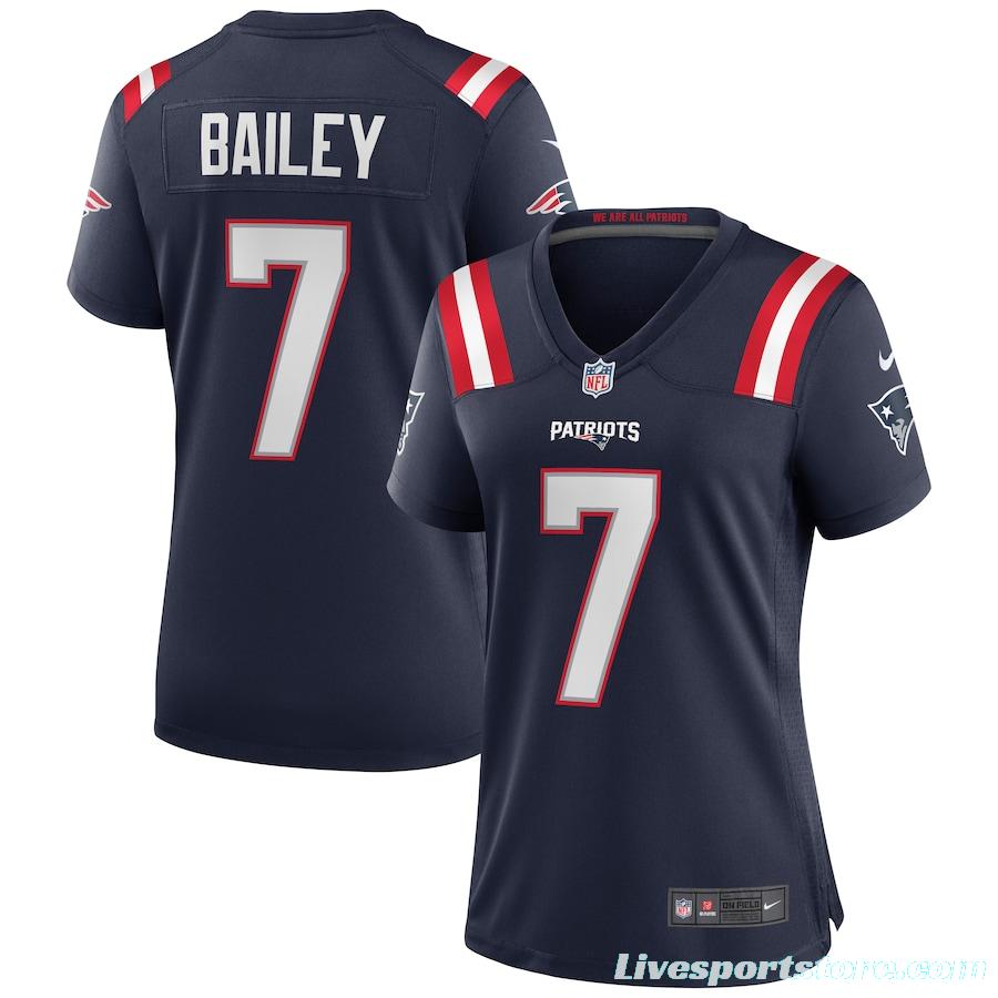 Women's Jake Bailey Navy Player Limited Team Jersey