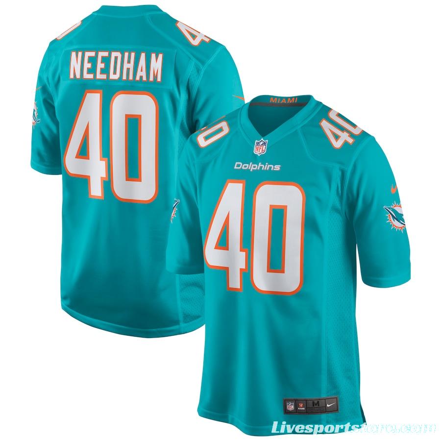 Men's Nik Needham Aqua Player Limited Team Jersey