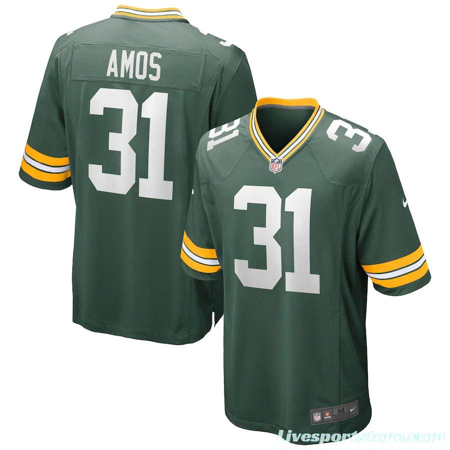 Youth Adrian Amos Green Player Limited Team Jersey