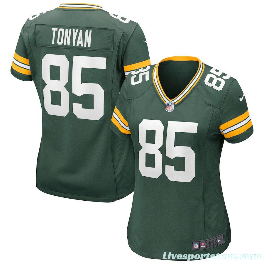 Women's Robert Tonyan Green Player Limited Team Jersey