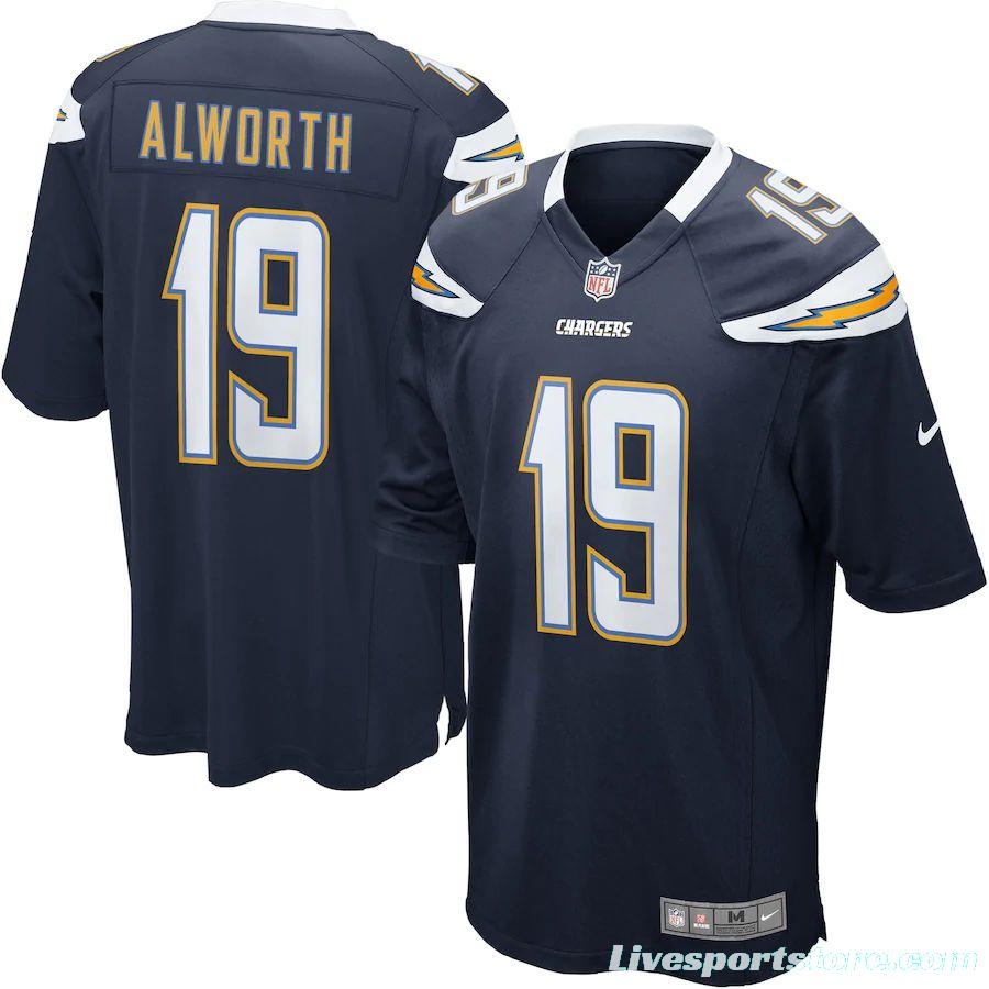 Mens San Diego Chargers Lance Alworth Navy Retired Player Limited Team Jersey