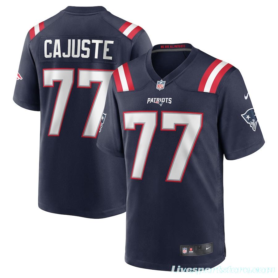 Men's Yodny Cajuste Navy Player Limited Team Jersey