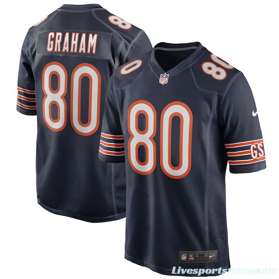 Men's Jimmy Graham Navy Player Limited Team Jersey