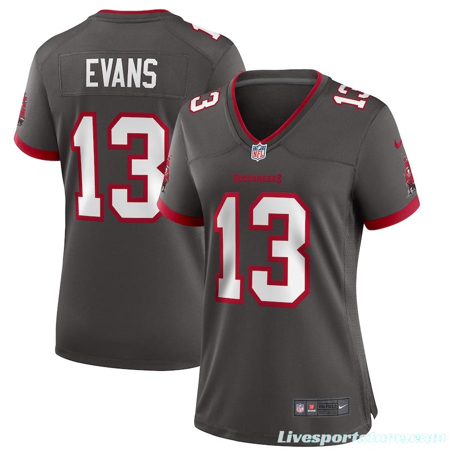 Women's Mike Evans Pewter Alternate Player Limited Team Jersey