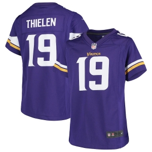 Women's Adam Thielen Purple Player Limited Team Jersey