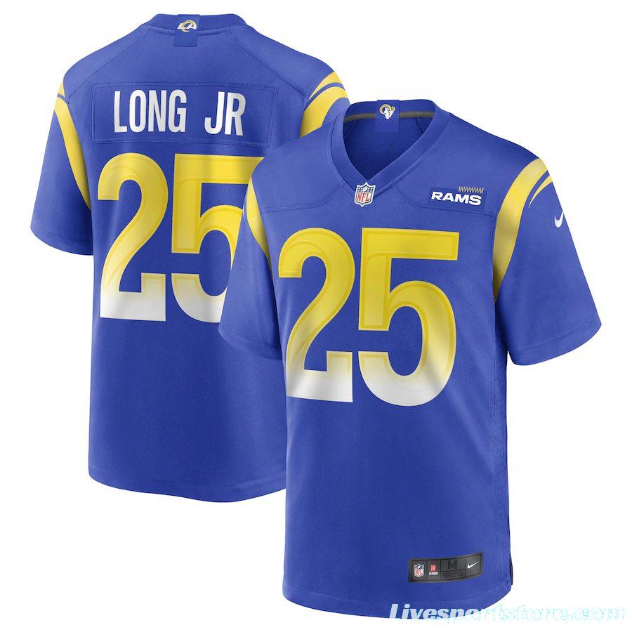 Men's David Long Jr. Royal Player Limited Team Jersey