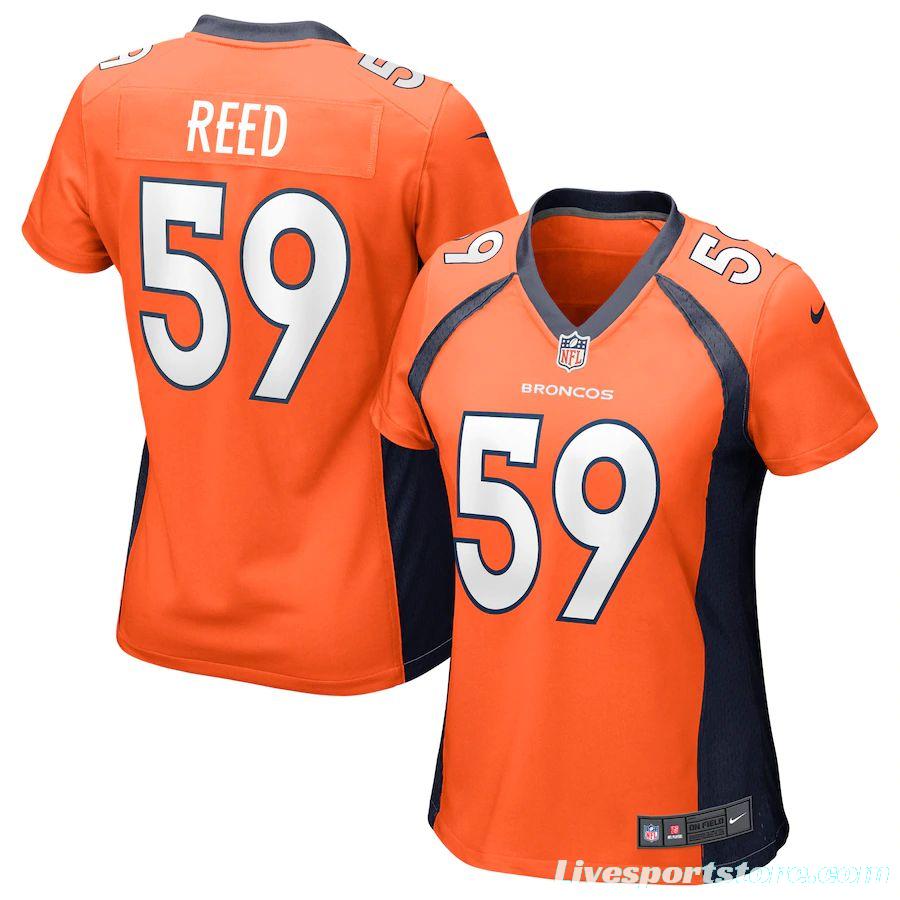 Women's Malik Reed Orange Player Limited Team Jersey