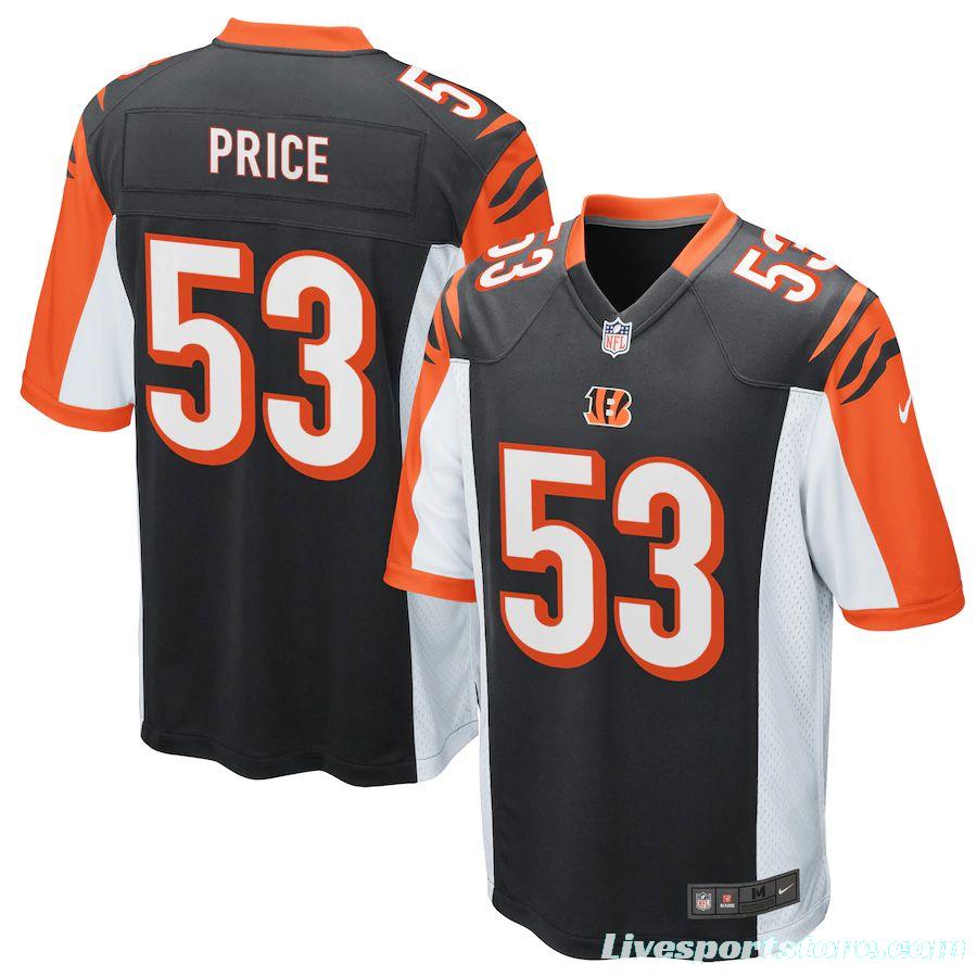 Men's Billy Price Black Player Limited Team Jersey