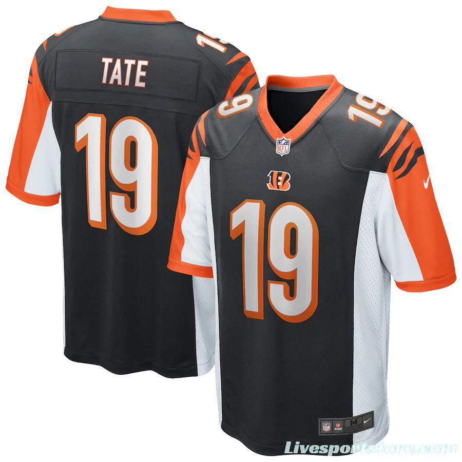 Men's Auden Tate Black Player Limited Team Jersey