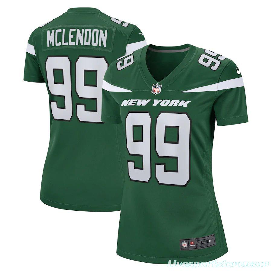 Women's Steve McLendon Gotham Green Player Limited Team Jersey