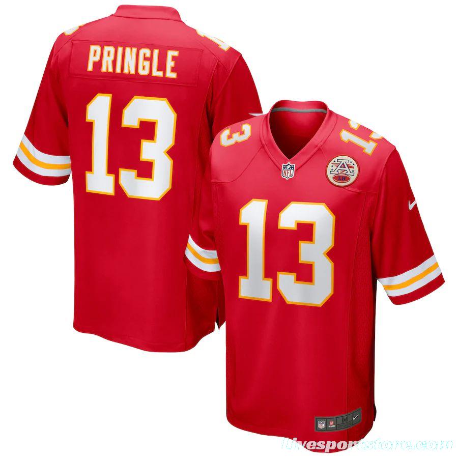 Men's Byron Pringle Red Player Limited Team Jersey