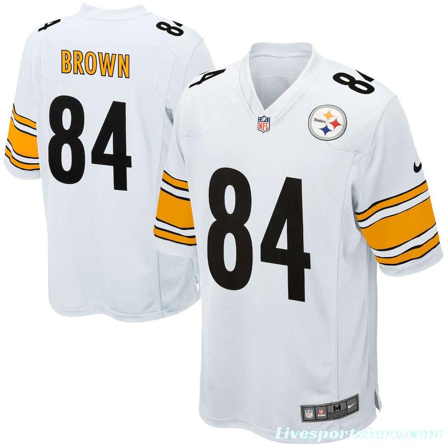 Men's Antonio Brown White Player Limited Team Jersey