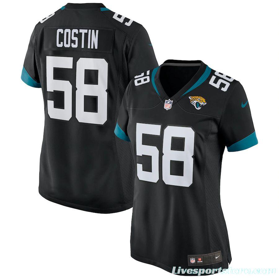 Women's Doug Costin Black Player Limited Team Jersey