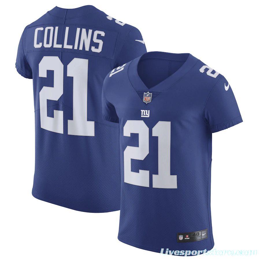 Men's Landon Collins Royal Alternate Vapor Untouchable Player Elite Team Jersey