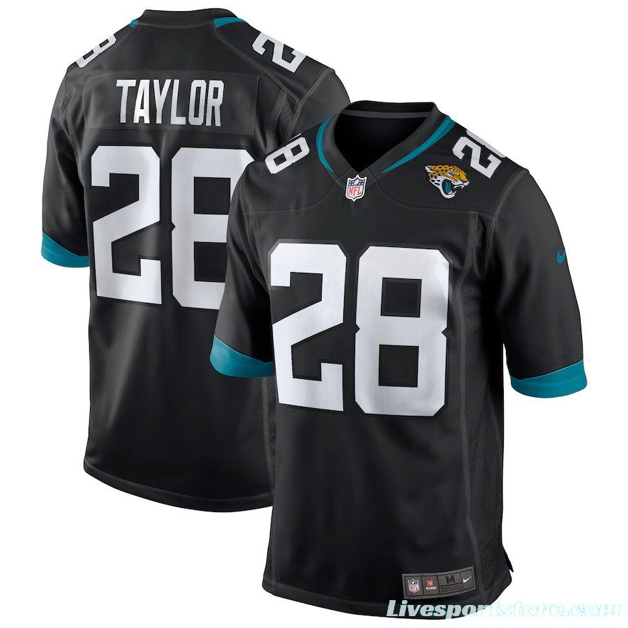 Men's Fred Taylor Black Retired Player Limited Team Jersey