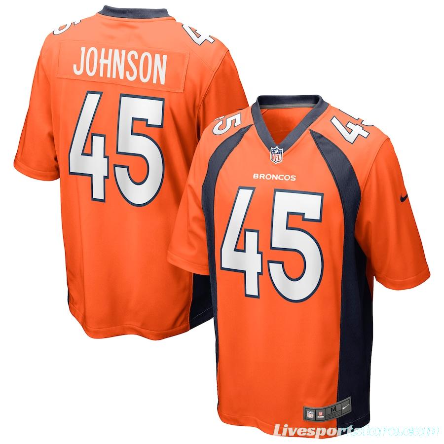 Men's Alexander Johnson Orange Player Limited Team Jersey