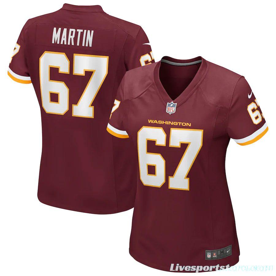 Women's Wes Martin Burgundy Player Limited Team Jersey