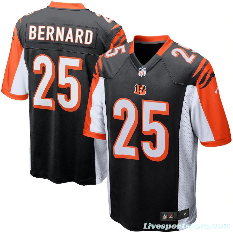 Youth Giovani Bernard Black Player Limited Team Jersey