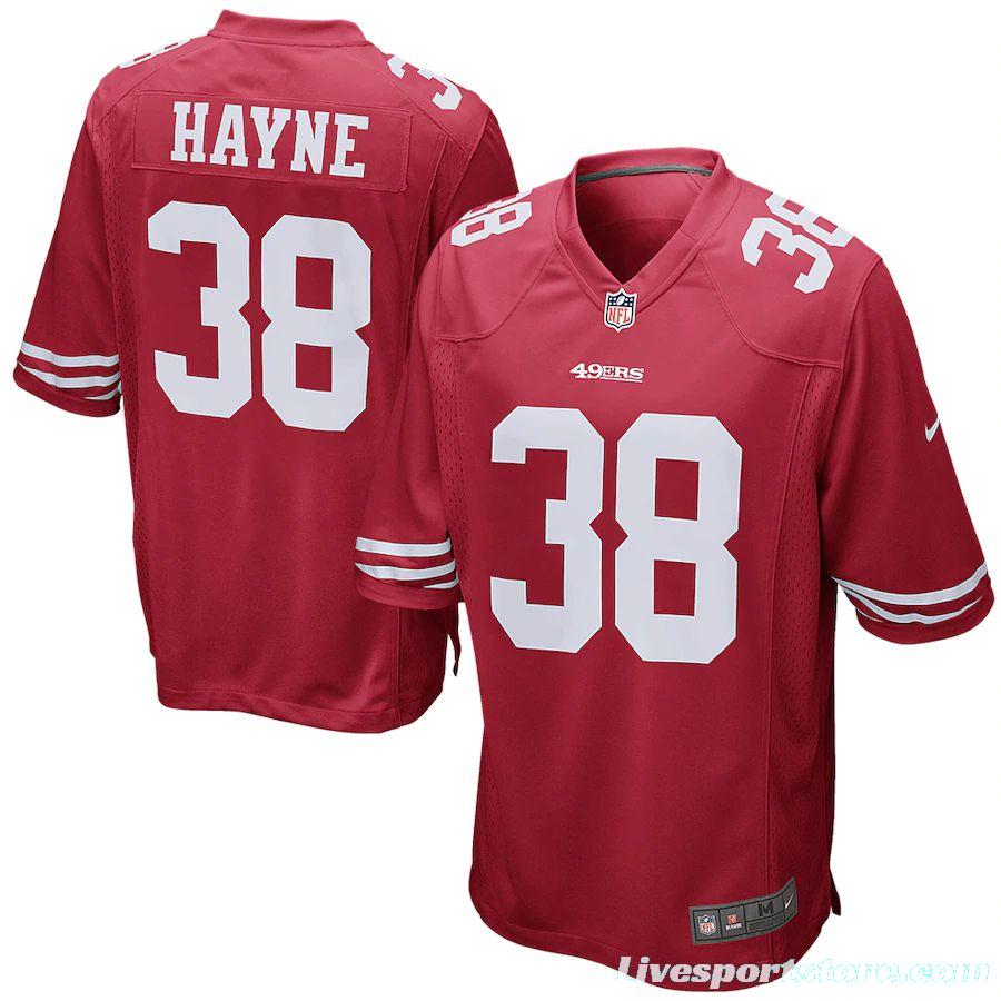 Men's Jarryd Hayne Scarlet Player Limited Team Jersey