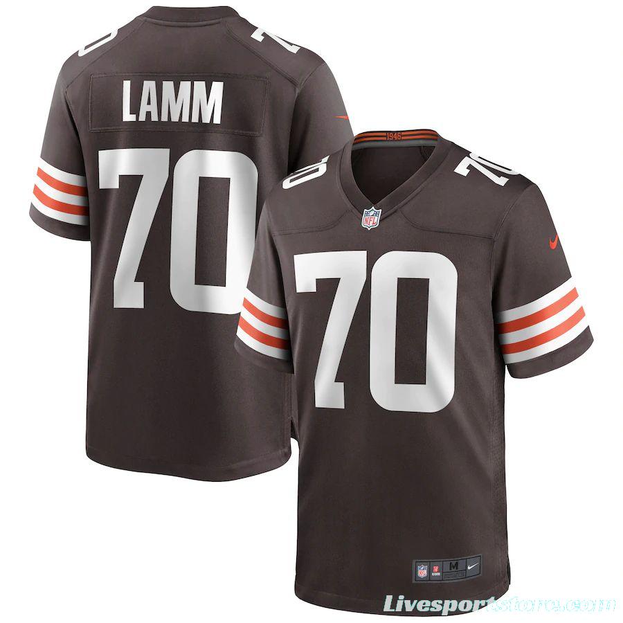 Men's Kendall Lamm Brown Player Limited Team Jersey