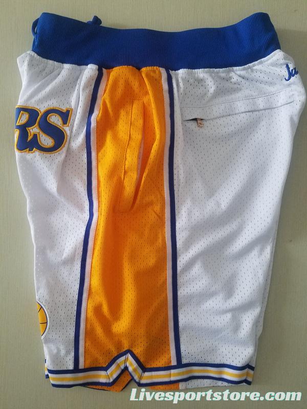 Golden State 1995-96 Throwback Classics Basketball Team Shorts