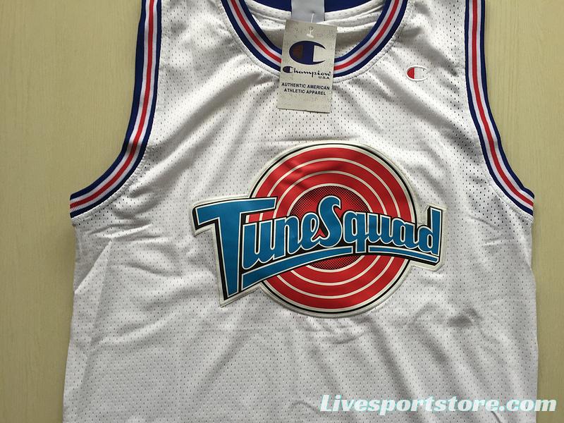 TAZ ！Movie Edition White Basketball Jersey