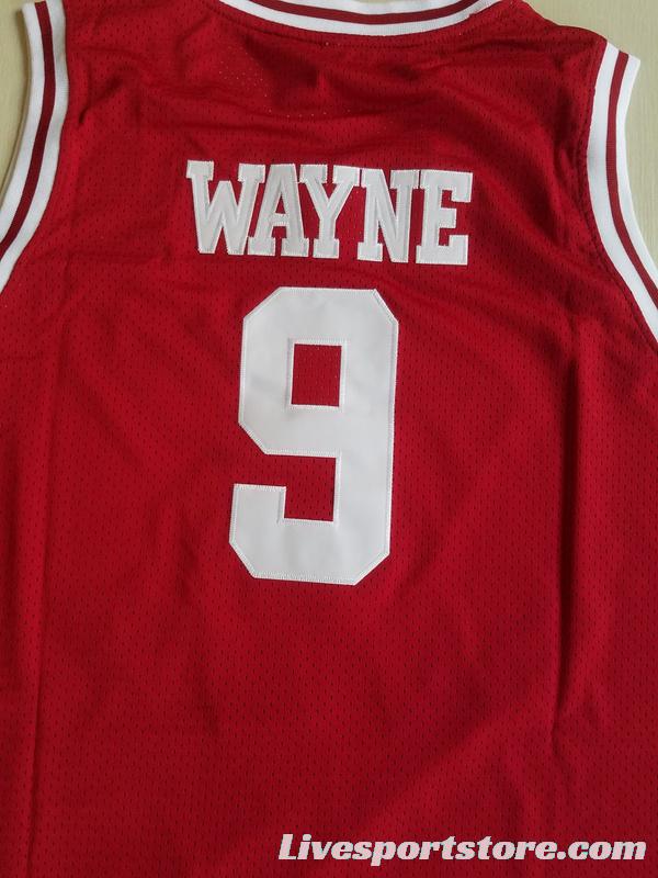 Dwayne Wayne 9 Hillman College Theater Maroon Basketball Jersey A Different World