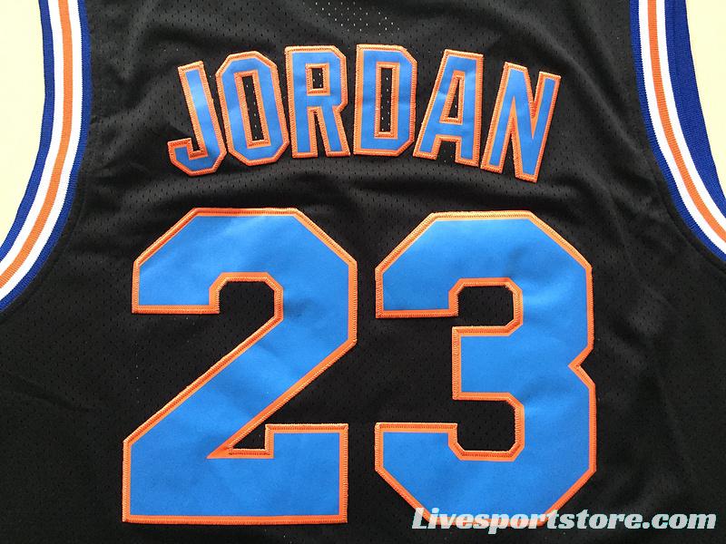 Michael Jordan 23 Movie Edition Black Basketball Jersey Kit