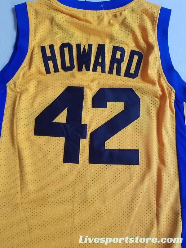 Teen Wolf Scott Howard 42 Beacon Beavers Basketball Jersey