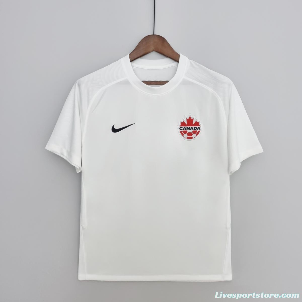 2022 Canada AWAY Soccer Jersey