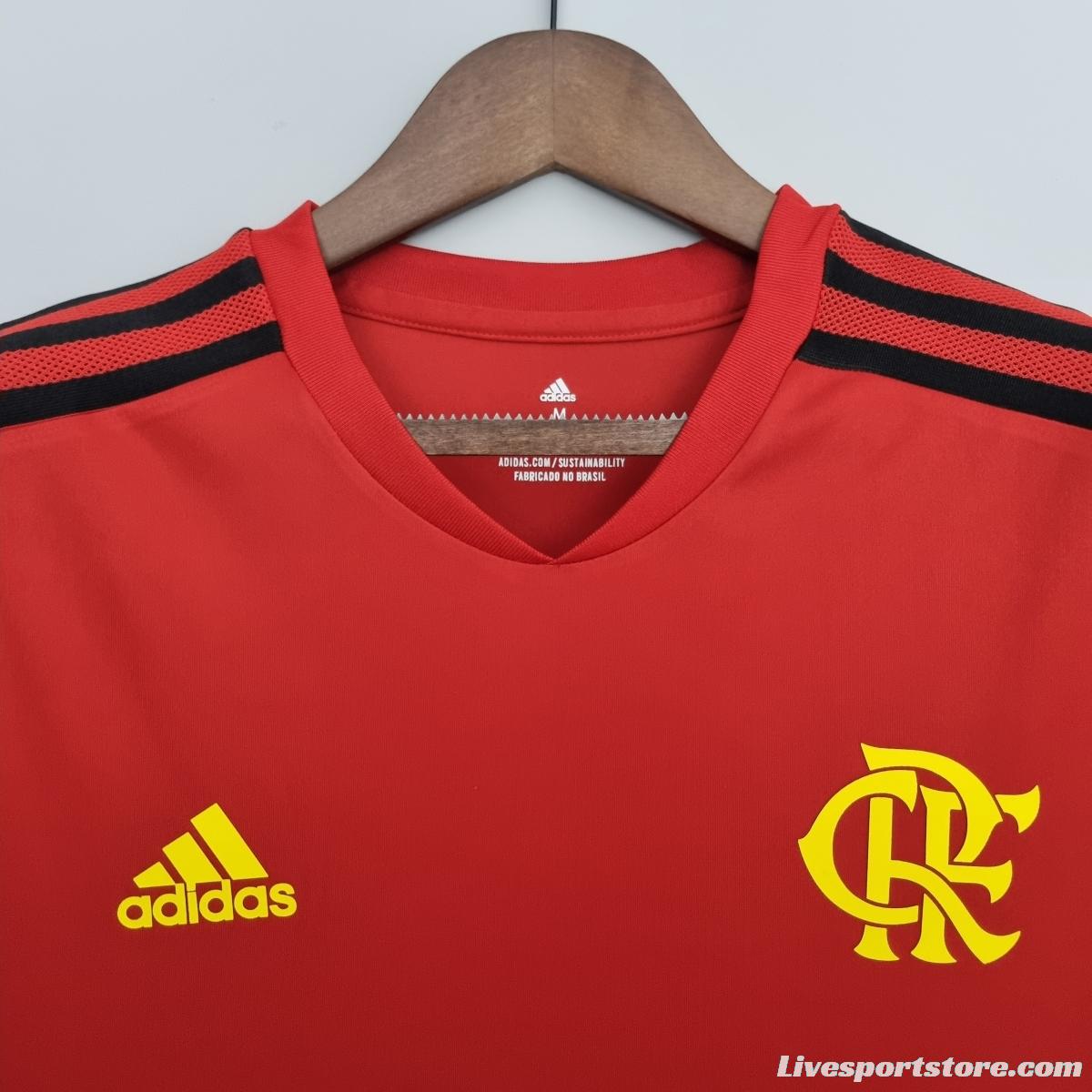 22/23 Flamengo Training Suit Red Soccer Jersey