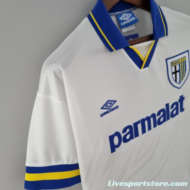 Retro Parma 93/95 Away Soccer Jersey