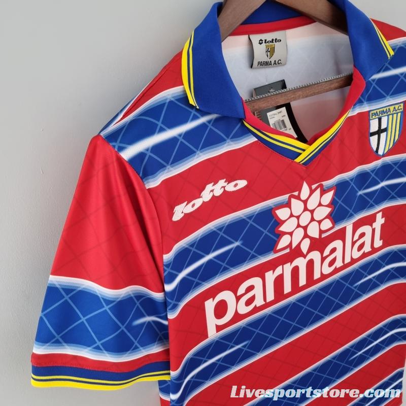 Retro Parma 98/99 Away Soccer Jersey