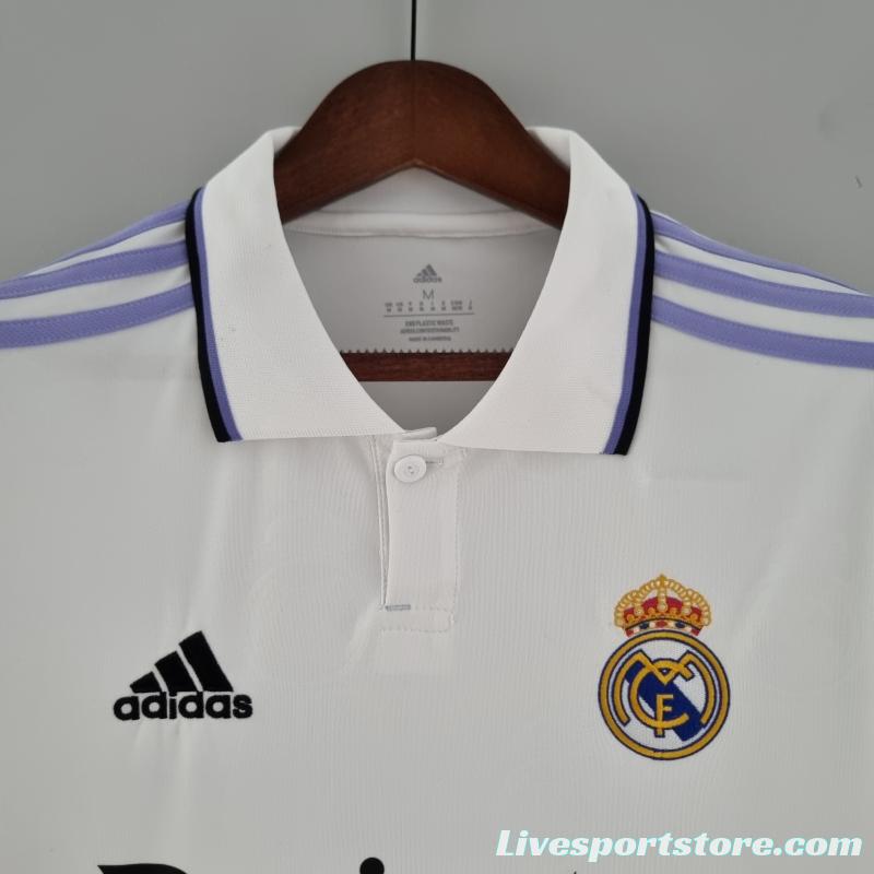 22/23 Real Madrid Home Soccer Jersey