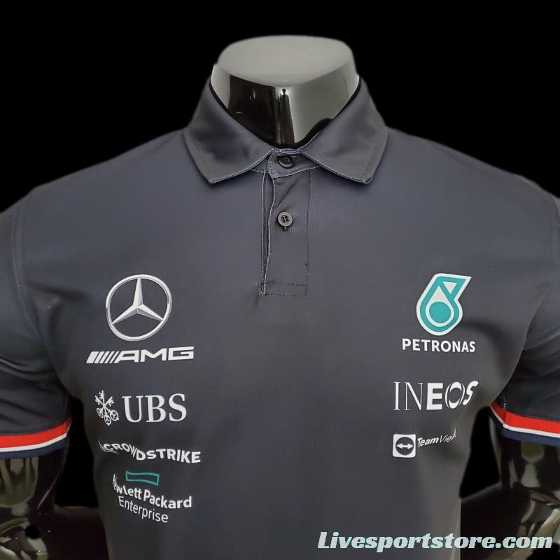 F1 Formula One 2022 Mercedes Polo 