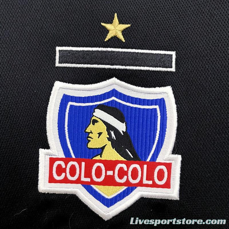 22/23 Colo Colo Training Black Soccer Jersey