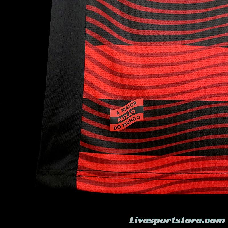 22/23 Flamengo Home Vest  Soccer Jersey