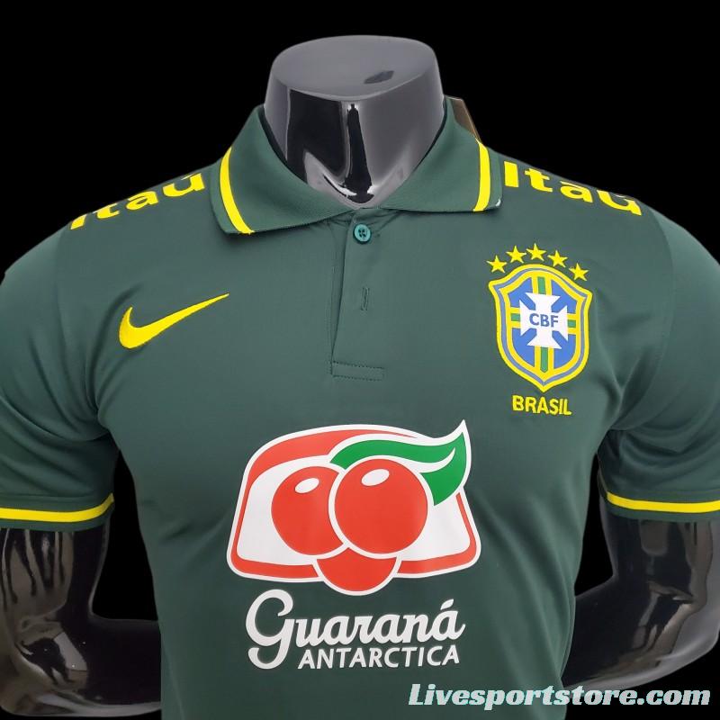 2022 POLO Brazil Pre-match Dark Green