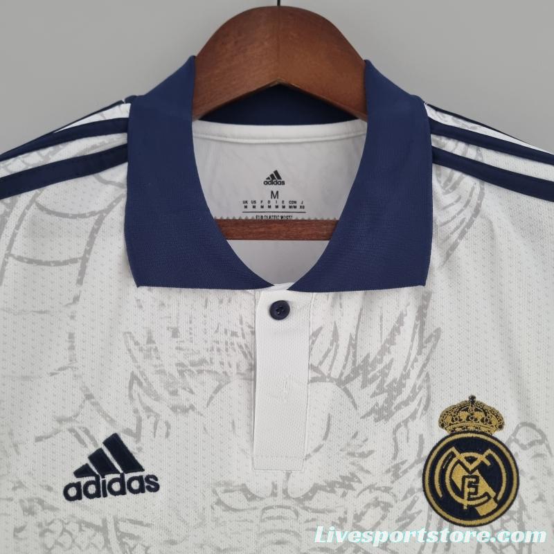 22/23 Real Madrid Chinese Dragon White