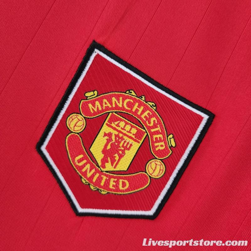 22/23 Women Manchester United Home  Soccer Jersey